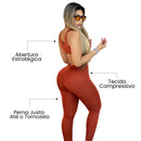 Macaquinho Feminino Fitness com Decote Madrid