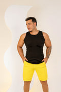 Bermuda Jeans Masculina  Destroyed Cores