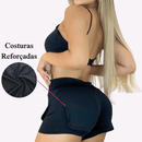 Conjunto Feminino Fitness Short e Cropped Madrid
