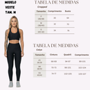 CALÇA LEGGING FITNESS FEMININA MADRID