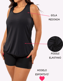 Camiseta Fitness Feminina Dry Fit