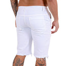 Bermuda Jeans Masculina  Destroyed Cores