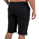 Bermuda Jeans Masculina  Destroyed Cores