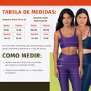 Conjunto Short Poliamida Smash Duplo + Top e Colete Kamila