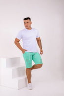 Bermuda Jeans Masculina  Destroyed Cores