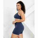 Conjunto Fitness Feminino Cropped + Short