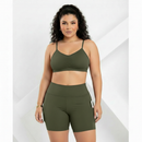 Conjunto Fitness Feminino Cropped + Short