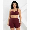 Conjunto Fitness Feminino Cropped + Short