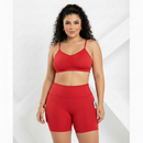 Conjunto Fitness Feminino Cropped + Short