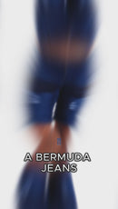 Bermuda Jeans Masculina Destroyed