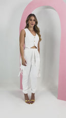 Conjunto Feminino de Alfaiataria Cargo