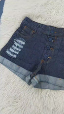 Short Feminino Jeans Luxo
