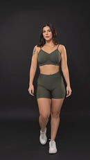 Short Fitness Feminino com Bolso Madrid