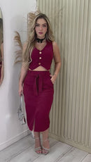 Conjunto Feminino de Alfaiataria Elegance